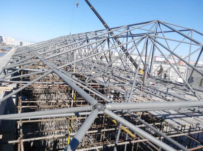 景德镇商贸城屋顶网架工程