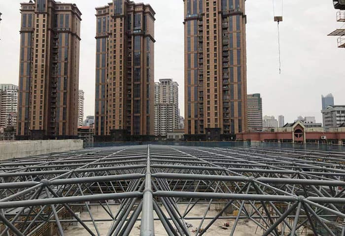 景德镇螺栓球网架结构